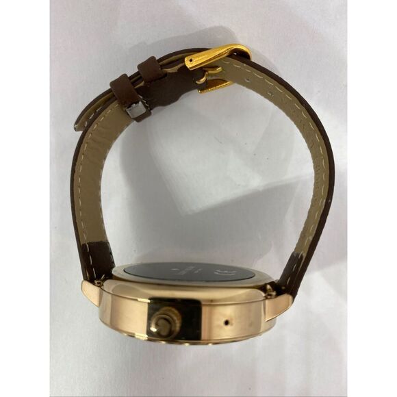 Kate Spade Gen 3 KST2005 Women\'s Brown Leather Digital Dial Smart Watch CO480